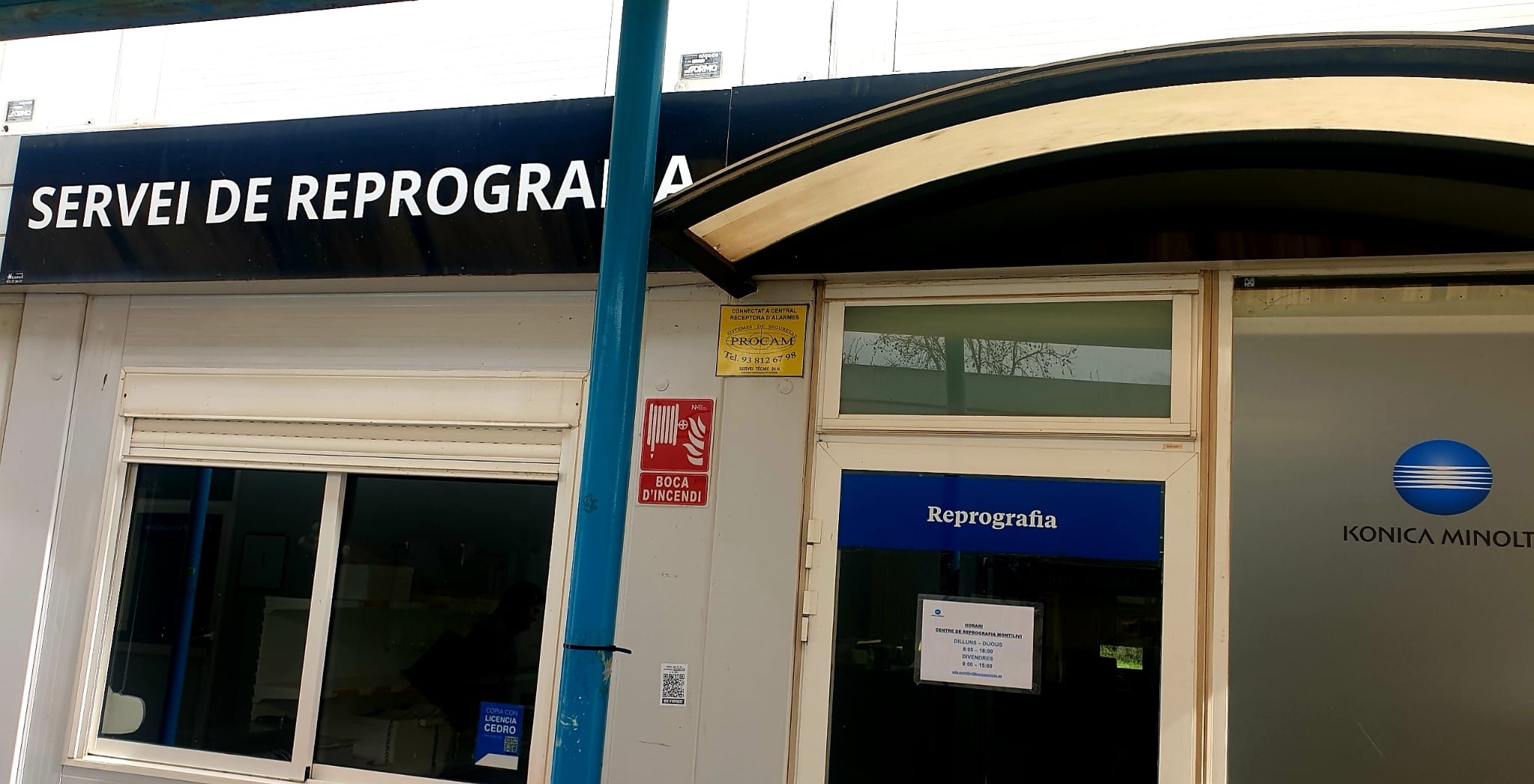 Centre de reprografia i copisteria Campus Montilivi UdG